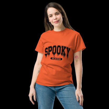 Spooky Season White/Orange T-Shirt